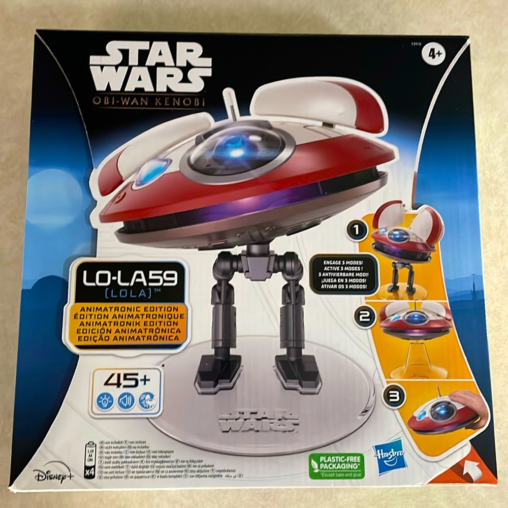 Star Wars Obi-Wan Kenobi Animatronic Edition New